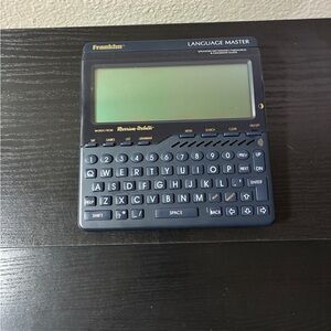 Franklin LM-6000B The Speaking Language Master Vintage Works Great